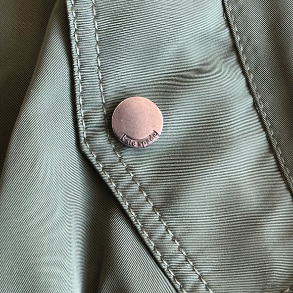 Kate Spade Bomber Peplum Fall Jacket gather frill - Picture 15 of 16